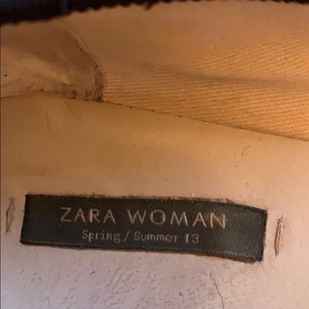 Zara Printed Python Comfortable Ballerina Shoe - image 4